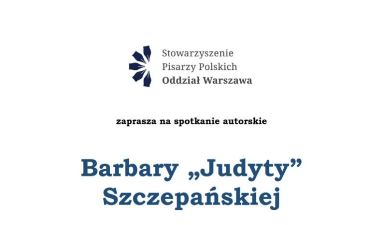 Spotkanie autorskie Barbary „Judyty” Szczepańskiej