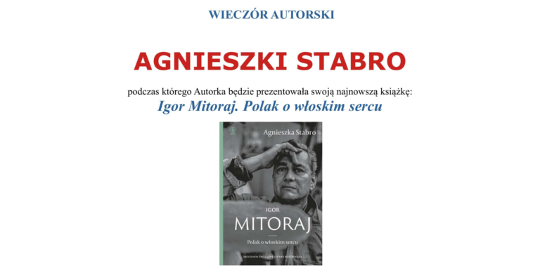 Wieczór autorski Agnieszki Stabro