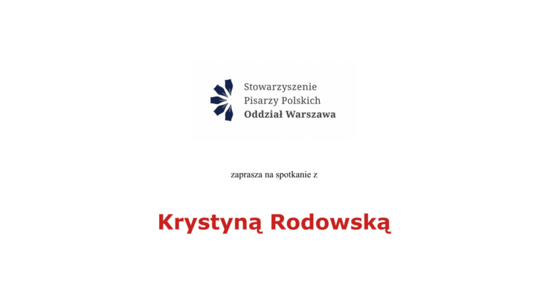 Spotkanie z Krystyną Rodowską