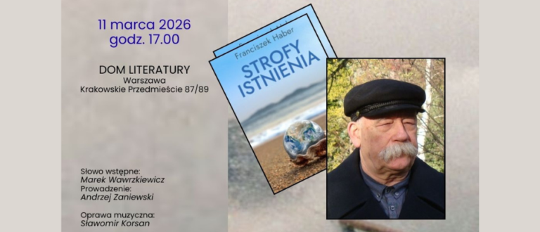 Franciszek Haber – wieczór autorski Środa Literacka